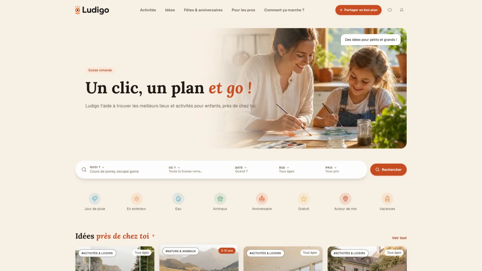 Aperçu du site Ludigo